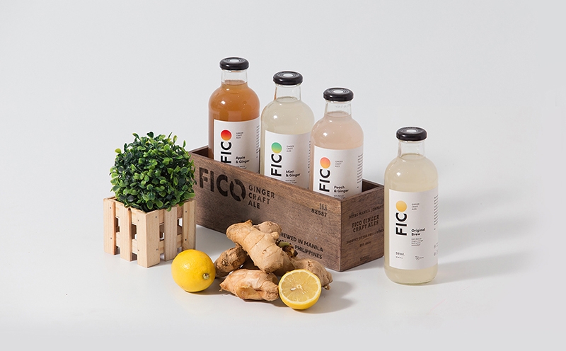 杭州姜汁啤酒包裝設計,特色撲救飲料包裝設計,瓶型包裝設計,瓶貼標簽設計