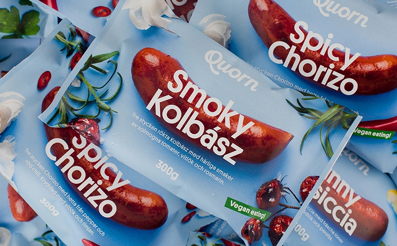 素食食材品牌包裝設計，餐飲食品材料包裝設計，全新食品品牌設計，杭州包裝設計公司