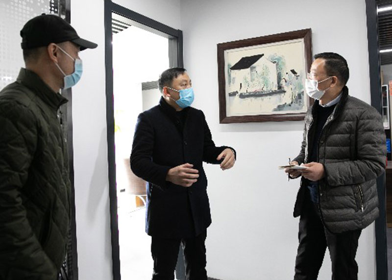 熱烈歡迎市區(qū)領導蒞臨石特為疫情進行調研指導工作！