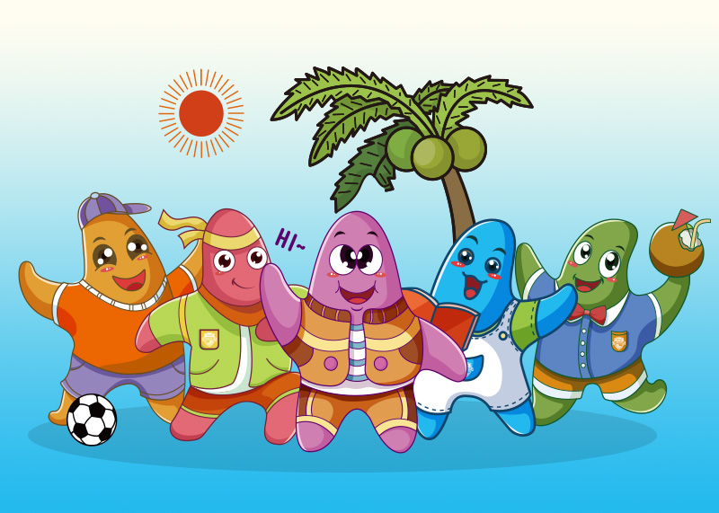 這個學校IP的設計，我要給滿分！