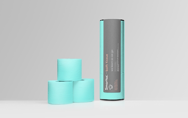 衛生紙品牌包裝設計，用色彩綻放美麗