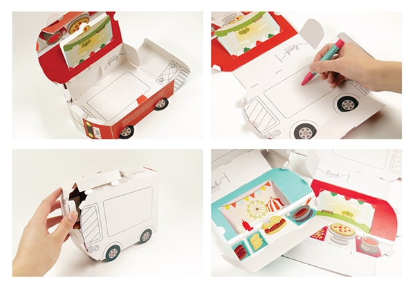 創(chuàng)意兒童餐飲包裝設(shè)計(jì)，激發(fā)小孩的創(chuàng)造力，媽媽們不在為孩子挑食擔(dān)心啦！