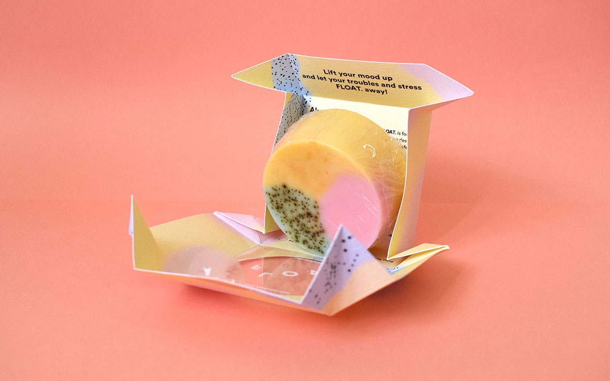 沐浴時間，全新的沐浴用品香皂產品包裝設計，盡情的放松休息吧！