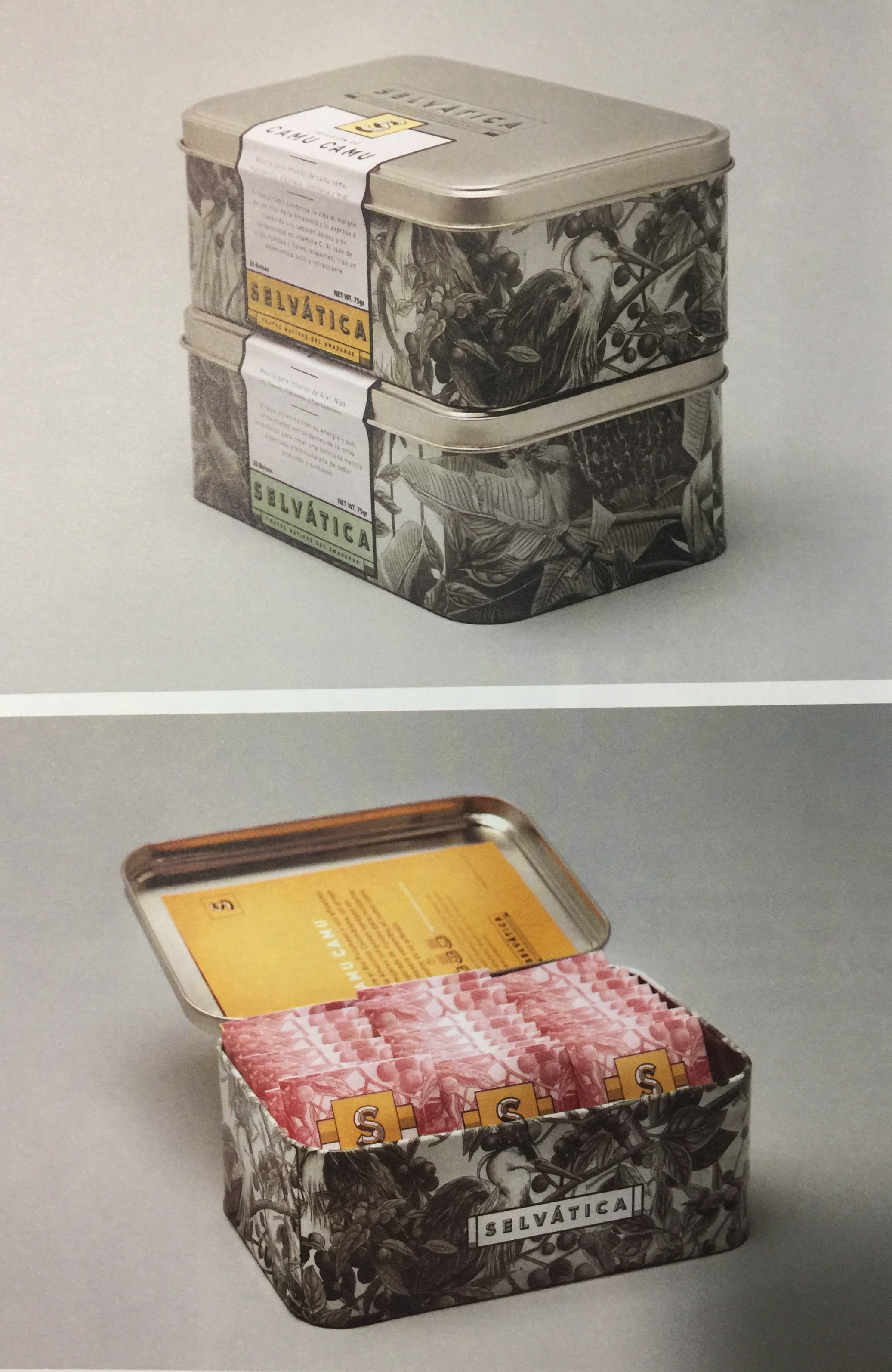 來自熱帶雨林的果茶飲品包裝設(shè)計(jì)