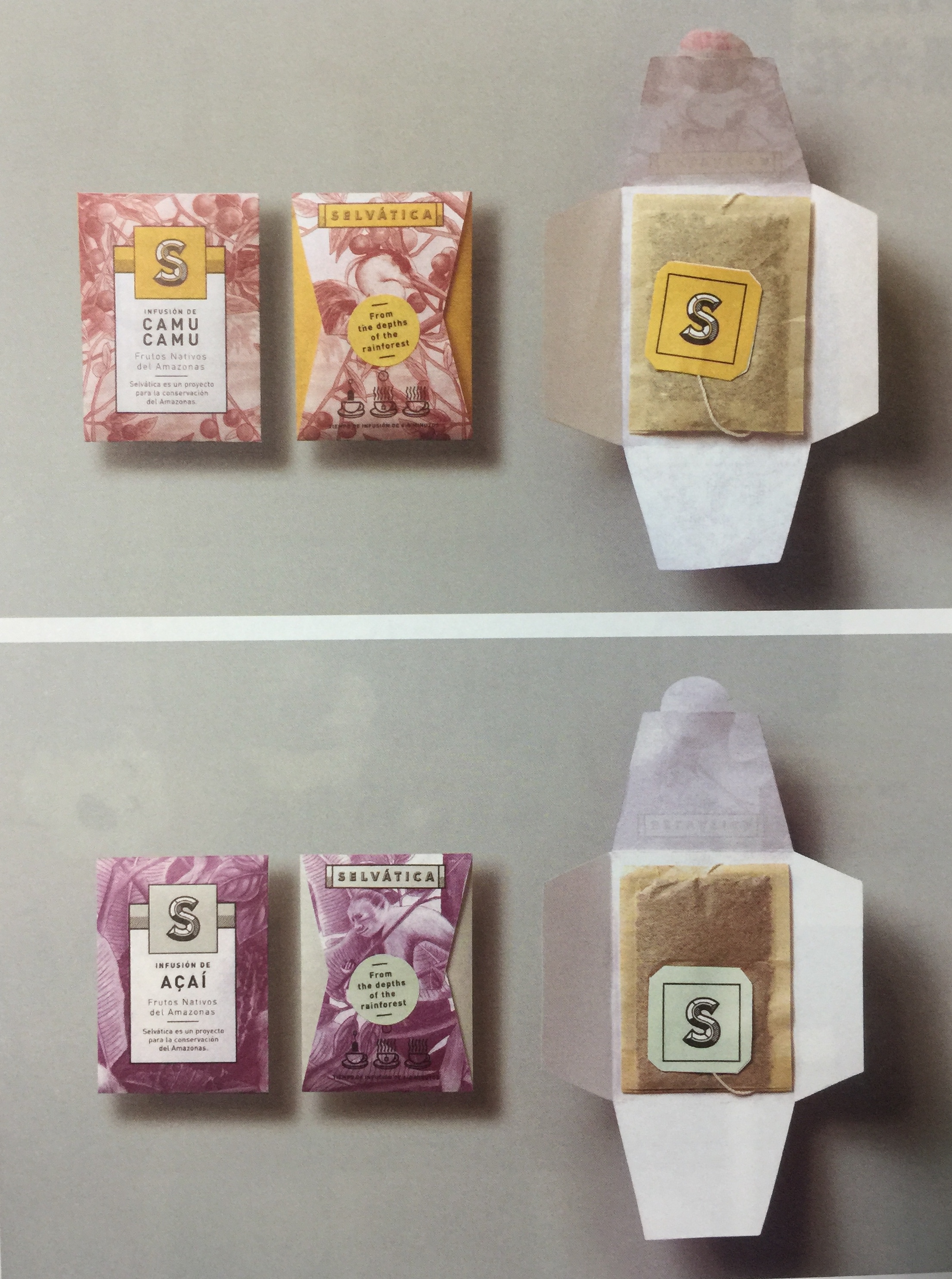 來自熱帶雨林的果茶飲品包裝設(shè)計(jì)