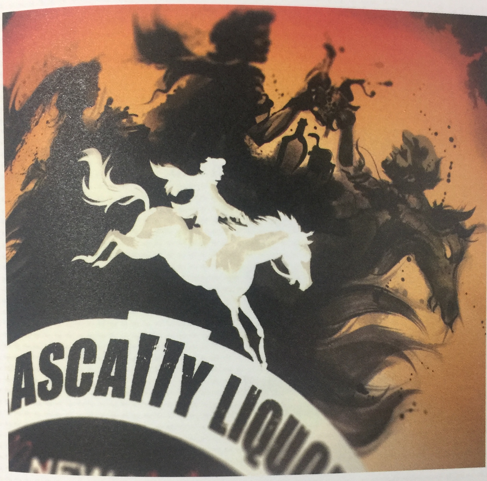 煙熏口味和水果口味的威士忌烈酒包裝設(shè)計