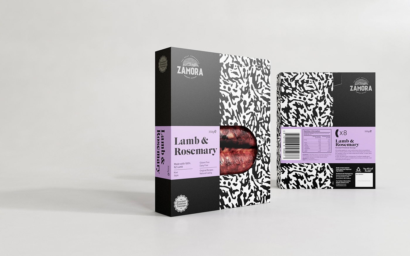 自制美味的香腸食品包裝設(shè)計