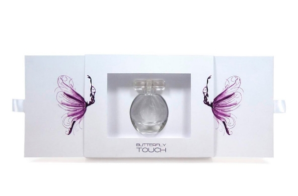 少女起舞幻化成蝶，少女心爆棚的香水包裝！