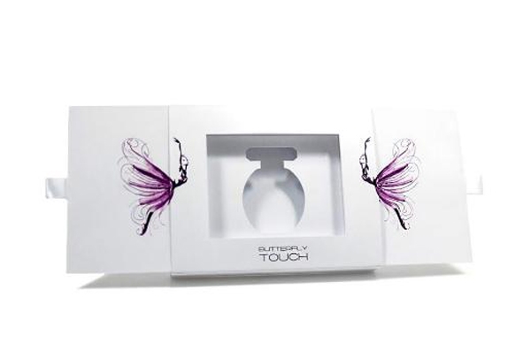 少女起舞幻化成蝶，少女心爆棚的香水包裝！